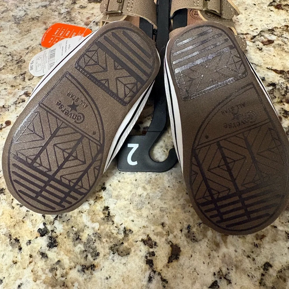 Carter's Gray, Converse Navy &‎ brownish color wondernation sandals & baby shoes